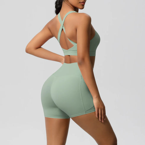 2-Piece Pocketed Yoga Set for Women