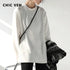 Chic Ven Women's Loose Long Sleeve O-Neck T-Shirt