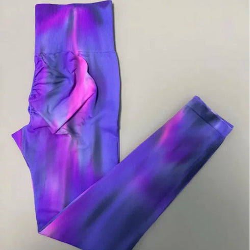 Women’s Tie Dye Seamless High Waist Leggings