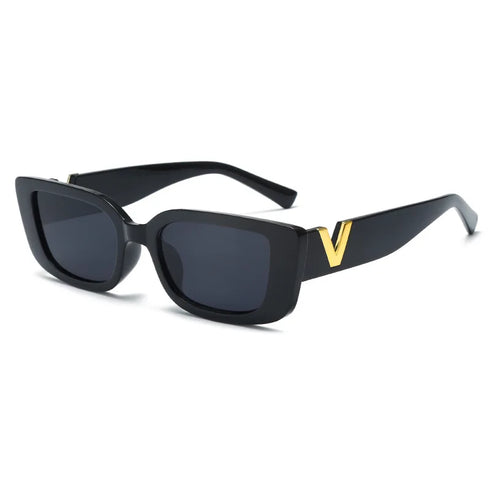 New Small Frame V-Shaped Fashion Sunglasses UV400 Protection
