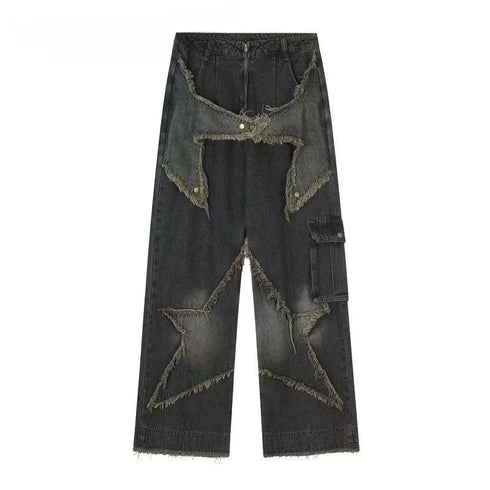 Baggy Vintage-Style Jeans for Women