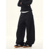 YIBASHU Vintage Black Wide Leg Jeans