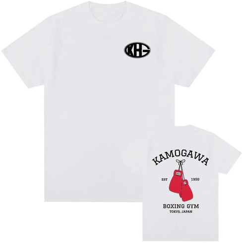 Anime Hajime No Ippo Boxing Gym T-Shirt for Women