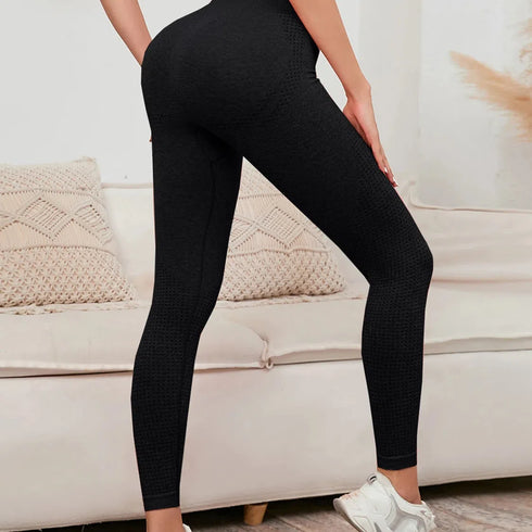 High Waist Push Up Seamless Leggings for Women