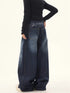 Casual Women's Vintage Wide Leg Cargo Jeans