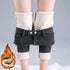 Women's High Waist Thermal Denim Jeans