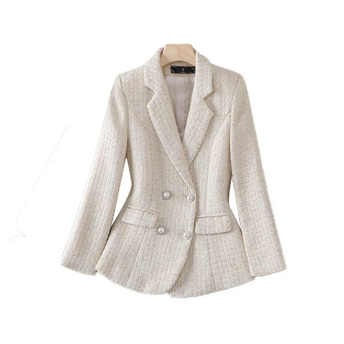 Luxury Ladies Tweed Blazer for Autumn/Winter