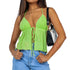 Chic Women’s Backless Crop Top - Y2K Sleeveless Tank