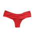 Adjustable Bikini Bottoms in Black and Pink