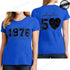 Women's Vintage 1976 O Neck Short Sleeve T-Shirt