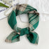 55cm Laies Cotton Linen Square Scarf for Women