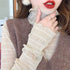 Lace Detail Turtleneck Long Sleeve Blouse