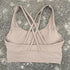High Support Cross Straps Sports Bra for Women