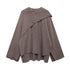 MUJER 2025 Asymmetrical Cropped Women's Coat