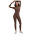 Women's Seamless Long Sleeve Sports Bodysuit