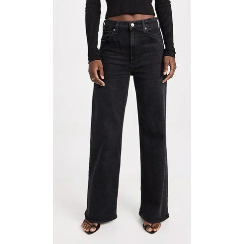 High Waist Straight Leg Jeans for Women