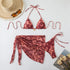 Floral Print Micro Bikini Set for Women