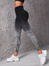 Seamless High Waist Push-Up Leggings in Tie Dye