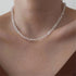 Vintage Zircon Heart Pendant Necklace