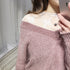 Lace Bottomed Long Sleeve Blouse Top