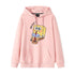 Anime Cartoon Print Hoodies for Women