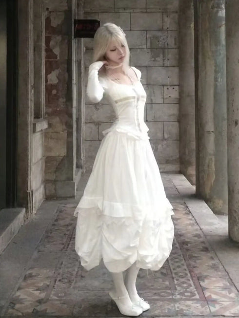 Genayooa Y2k Fairycore T Shirt Women Lace Patchwork Crop Tops Streetwear Japanese 2000s Grunge Tops E-girls Aesthetic Tshirts