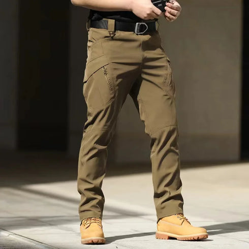 Men's Elastic Outdoor Cargo Trousers - M-5XL