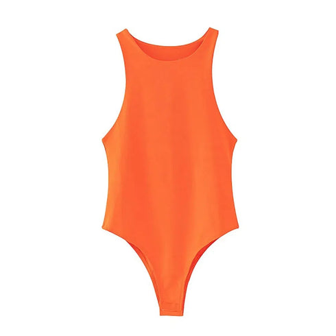 Chic Summer Bodycon Bodysuit in 8 Colours