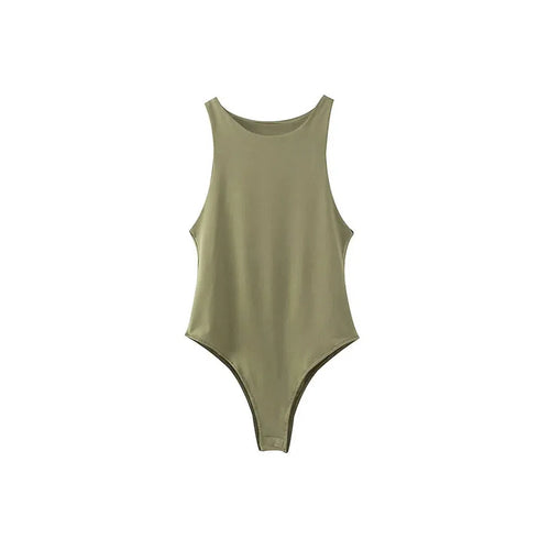 Chic Summer Bodycon Bodysuit in 8 Colours