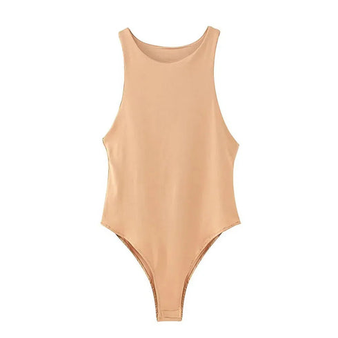 Chic Summer Bodycon Bodysuit in 8 Colours