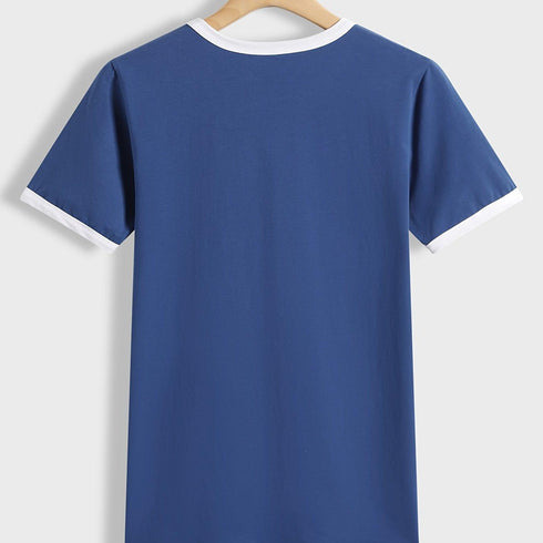 Women's Casual Loose Fit Crew Neck Summer T-Shirt