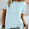 Women's Casual Loose Fit Crew Neck Summer T-Shirt