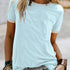 Women's Casual Loose Fit Crew Neck Summer T-Shirt