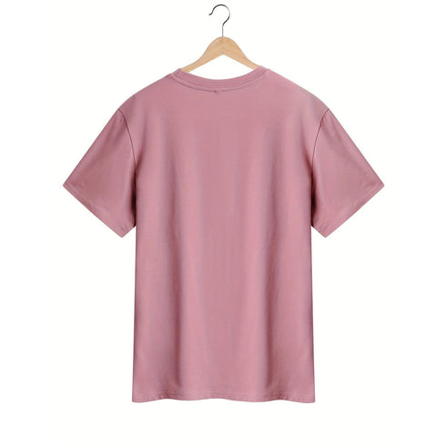 Women's Cartoon Fruit Print T-Shirt - Short Sleeve Top