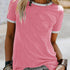 Women's Casual Loose Fit Crew Neck Summer T-Shirt