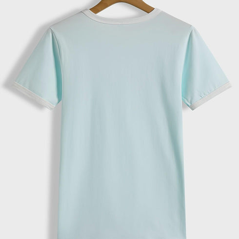 Women's Casual Loose Fit Crew Neck Summer T-Shirt