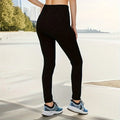 Treasure Blue Slim Fit High Elasticity Leggings