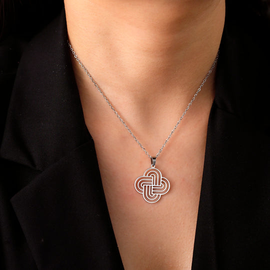 Solomon’s Knot Pendant Necklace for Women