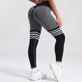 Women Gym V Back Butt Lifting Leggings for Fitness S-XL